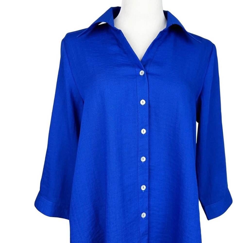 Fridaze Short Tuxedo Linen Shirt